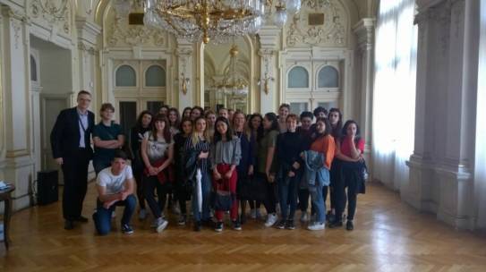 STUDENTI ROMANI A FIUME NELL’AMBITO DEL GEMELLAGGIO CON IL LICEO ARTISTICO “VIA DI RIPETTA”