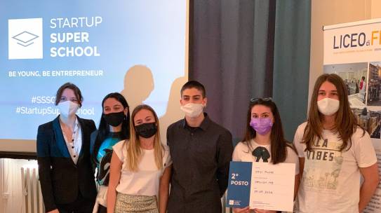 BELLE IDEE DI IMPRESA DEI RAGAZZI DELLE CLASSI SECONDE NELL’AMBITO DI STARTUP SUPERSCHOOL 2021