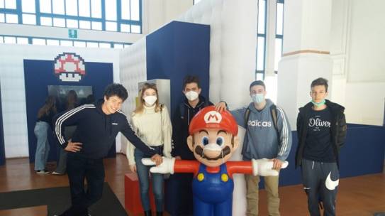 VIDEOGAMES! ESCURSIONE A TRIESTE DELLE CLASSI SECONDE PER VISITARE LA MOSTRA LA MOSTRA SULLA STORIA DEI VIDEOGIOCHI