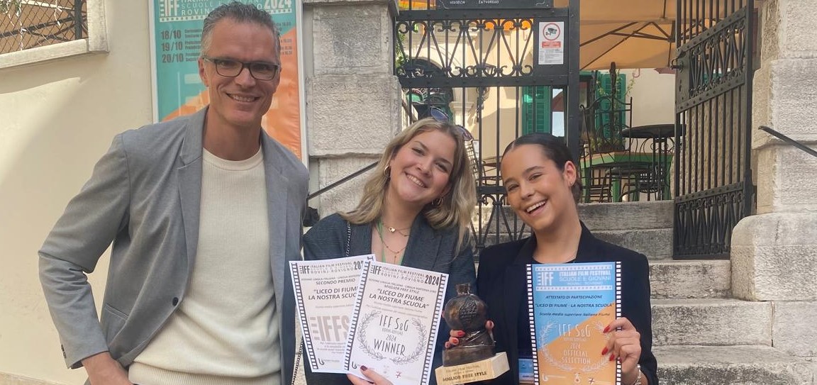 LA SMSI FIUME VINCE 2 PREMI ALL’ITALIAN FILM FESTIVAL SCUOLE E GIOVANI