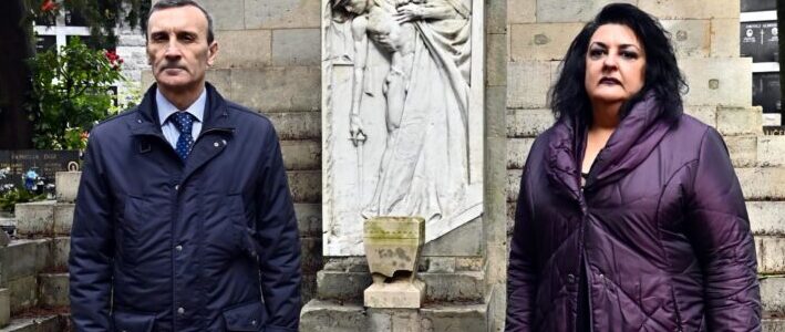 L’ambasciatore Paolo Trichilo e la console Iva Palmieri in visita al Cimitero monumentale di Cosala e alla SMSI
